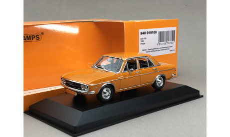 Audi 100 C1 1969 orange Minichamps 1:43, масштабная модель, scale43