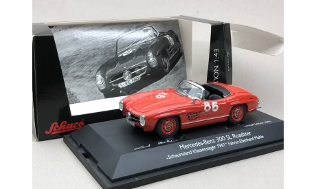 Mercedes-Benz 300 SL Roadster ’Schauinsland 1961’ Schuco 1:43, масштабная модель, scale43