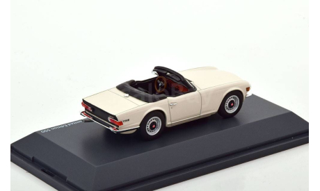 Triumph TR6 Roadster creme Limited Edition 500 pcs. Schuco 1:43, масштабная модель, scale43