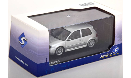 VW Golf 4 R32 2003 silber Solido 1:43, масштабная модель, Volkswagen, scale43