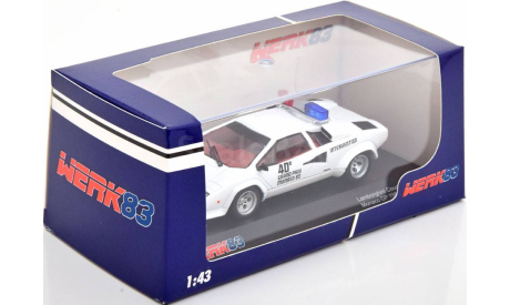 Lamborghini Countach GP Monaco Safety Car 1982 1:43 Werk83, масштабная модель, scale43