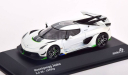 Koenigsegg Jesko 5 0 V8 2021 whitemetallic  Solido 1:43, масштабная модель, scale43