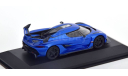 Koenigsegg Jesko 5 0 V8 2021 bluemetallic  Solido 1:43, масштабная модель, scale43