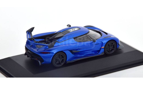 Koenigsegg Jesko 5 0 V8 2021 bluemetallic  Solido 1:43, масштабная модель, scale43