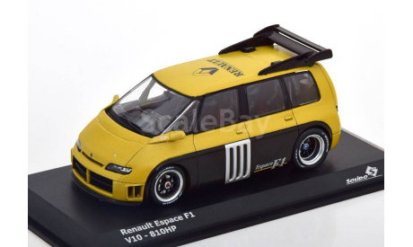 Renault Espace F1 V10 810HP 1984 Solido 1:43, масштабная модель, scale43