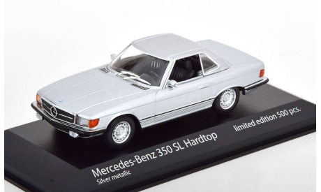 Mercedes 350SL R107 Hardtop 1974 Minichamps 1:43, масштабная модель, Mercedes-Benz, scale43