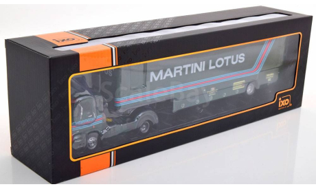 Volvo F89 race transporter Martini Lotus  IXO 1:43, масштабная модель, IXO грузовики (серии TRU), scale43