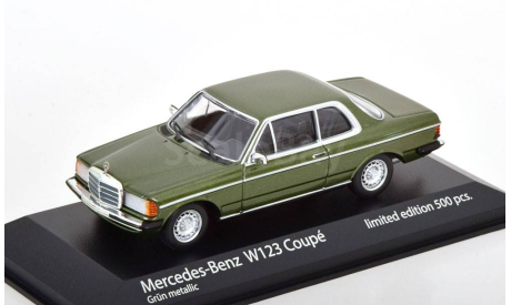 Mercedes 230CE W123 Coupe 1977 1:43 Minichamps, масштабная модель, scale43, Mercedes-Benz