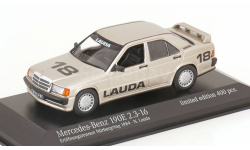 Mercedes 190E 2.3-16 Opening Race 1984 Lauda Lim. 400 pcs 1:43 Minichamps