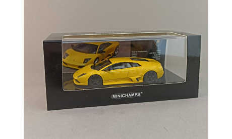 Lamborghini Murcielago LP640 2006 Yellow Minichamps 1:43, масштабная модель, scale43