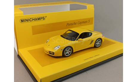 Porsche Cayman S (987) 2005 Minichamps 1:43, масштабная модель, scale43