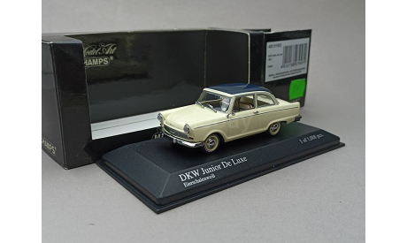 DKW Junior DeLuxe Minichamps 1:43, масштабная модель, scale43