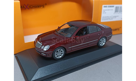 Mercedes-Benz E-Classe (W211) 2006 1:43 Minichamps, масштабная модель, scale43