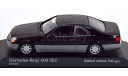 Mercedes-Benz 600 SEC (C140) Coupe 1992 1:43 Minichamps, масштабная модель, scale43