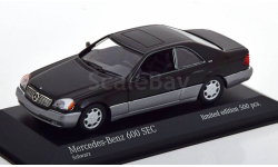 Mercedes-Benz 600 SEC (C140) Coupe 1992 1:43 Minichamps