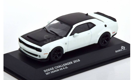 DODGE CHALLENGER SRT DEMON  V8 6.2 2018 Solido 1:43, масштабная модель, scale43