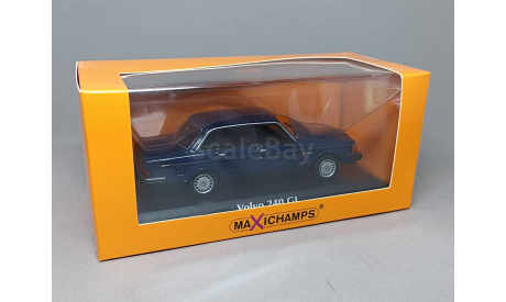 VOLVO 240 GL 1986 Blue Minichamps 1:43, масштабная модель, scale43