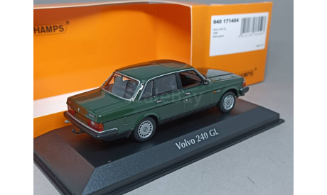 VOLVO 240 GL 1986Dark Green Minichamps 1:43, масштабная модель, scale43