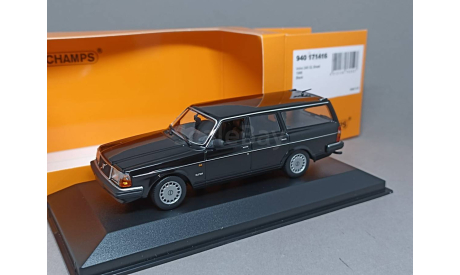 VOLVO 240 GL Break 1986 Black Minichamps 1:43, масштабная модель, scale43