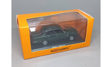 VOLVO 240 GL 1986Dark Green Minichamps 1:43, масштабная модель, scale43