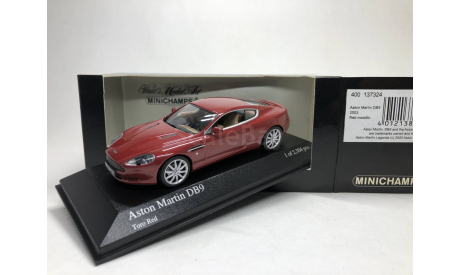 Aston Martin DB9 2003 1:43 Minichamps, масштабная модель, scale43