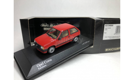 Opel Corsa 1983 Minichamps 1:43, масштабная модель, scale43