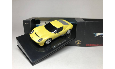 Lamborghini Miura Concept Hot Wheels Elite 1:43, масштабная модель, scale43