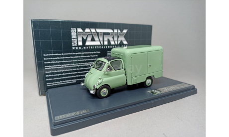 Isetta Cargo Furgon Matrix 1:43, масштабная модель, Matrix Scale Models, scale43, BMW Isetta