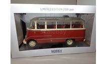 Mercedes O319 bus 1960 red/creme Limited Edition 2000 pcs. NOREV 1:18, масштабная модель, Mercedes-Benz, scale18