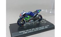 Yamaha YZR M1 - Winner GP Spanien Spark 1:43, масштабная модель мотоцикла, scale43