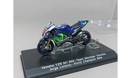 Yamaha YZR M1 - Winner GP Spanien Spark 1:43, масштабная модель мотоцикла, scale43