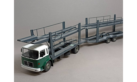 MAN Car Transporter + Trailer IXO 1:43, масштабная модель, IXO грузовики (серии TRU), scale43