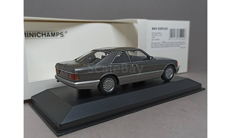 Mercedes-Benz 560SEC C126  Minichamps 1:43 lim.500, масштабная модель, scale43