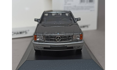 Mercedes-Benz 560SEC C126  Minichamps 1:43 lim.500, масштабная модель, scale43