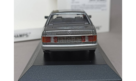 Mercedes-Benz 560SEC C126  Minichamps 1:43 lim.500, масштабная модель, scale43