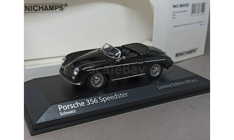 Porsche 356 Speedster 1956 Minichamps 1:43 lim.500, масштабная модель, scale43