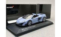 McLaren 675 LT Spider 1:43 Minichamps, масштабная модель, scale43