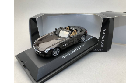 Mercedes-Benz SLS Roadster Broun Schuco  1:43, масштабная модель, scale43