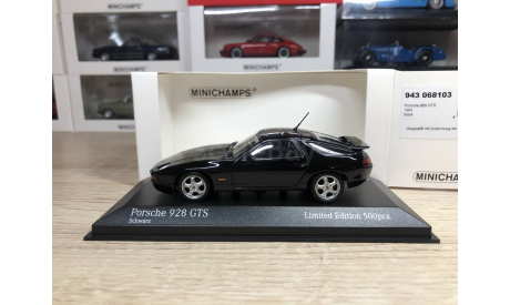 Porsche 928GTS 1991  lim.500 Minichamps 1:43, масштабная модель, scale43