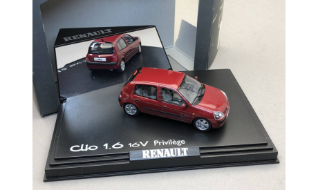 Renault Clio 1.6 16V Norev 1:43, масштабная модель, scale43