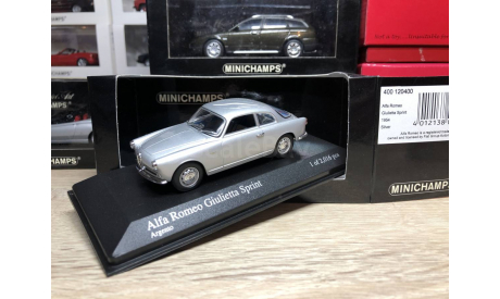 Alfa Romeo Giulietta sprint 1:43 Minichamps, масштабная модель, scale43