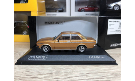OPEL Kadet C 1978 red Minichamps 1:43, масштабная модель, scale43