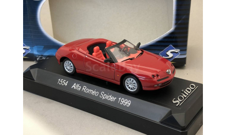 Alfa Romeo Spider 1999 Solido 1:43, масштабная модель, scale43