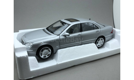 Mercedes-Benz S600 W220 Norev 1:18, масштабная модель, scale18