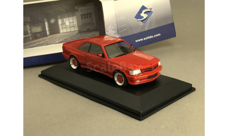 Mercedes-Benz 560 SEC Solido 1:43, масштабная модель, scale43