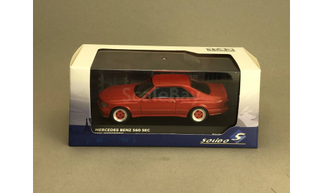 Mercedes-Benz 560 SEC Solido 1:43, масштабная модель, scale43