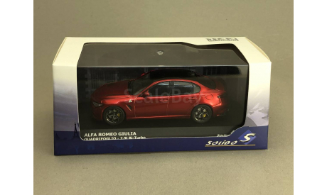 Alfa Romeo Giulia Quadrifoglio Solido 1:43, масштабная модель, scale43