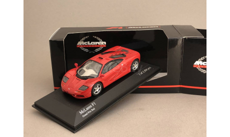 McLaren F1 Minichamps 1:43, масштабная модель, scale43