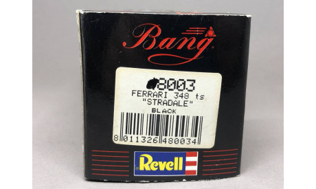 Ferrari 348tb Stradale Black BANG 1:43, масштабная модель, scale43
