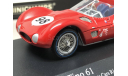 Maserati TIPO 61 LaTimes/MirrorGP...Carol Shelby 1960 Minichamps 1:43, масштабная модель, scale43